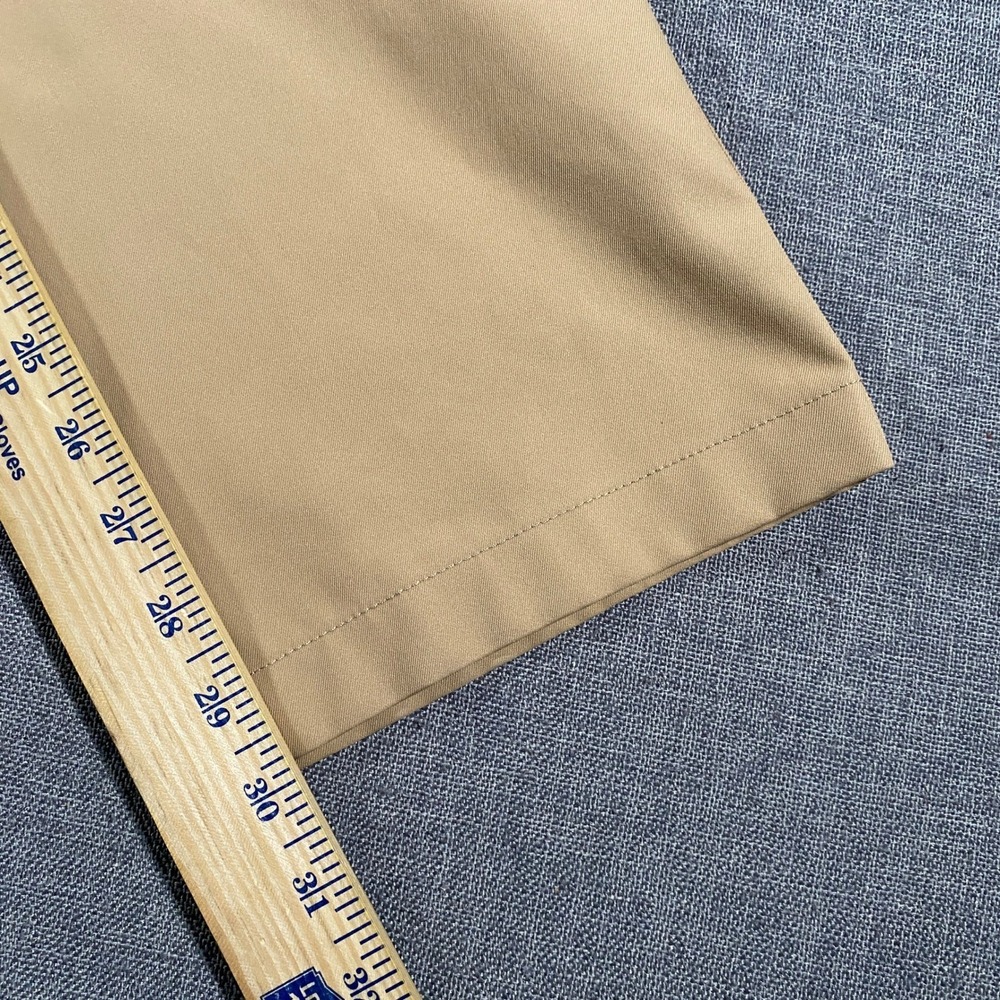 Bonobos Golf Pant Men 34x30 Tan Slim Fit Performance Chino Stretch Elastic Waist - Picture 5 of 9